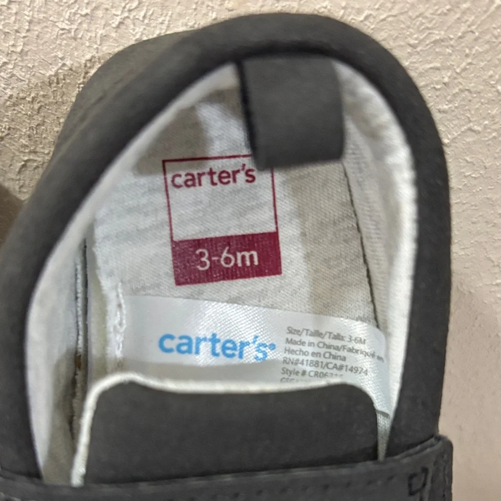 Carter's Dark Brown Kids Moccasins